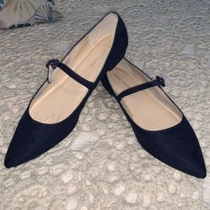 Marc Fisher Navy Blue Flats Size 8